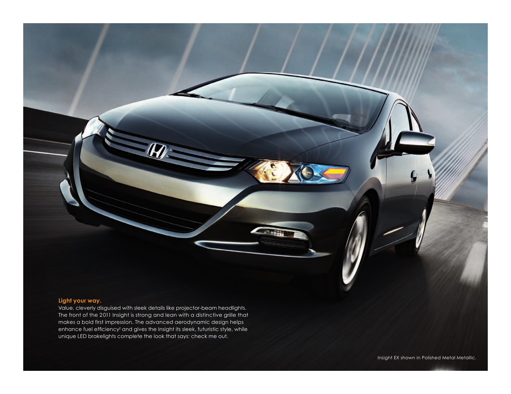 2011 Honda Insight Brochure Page 2